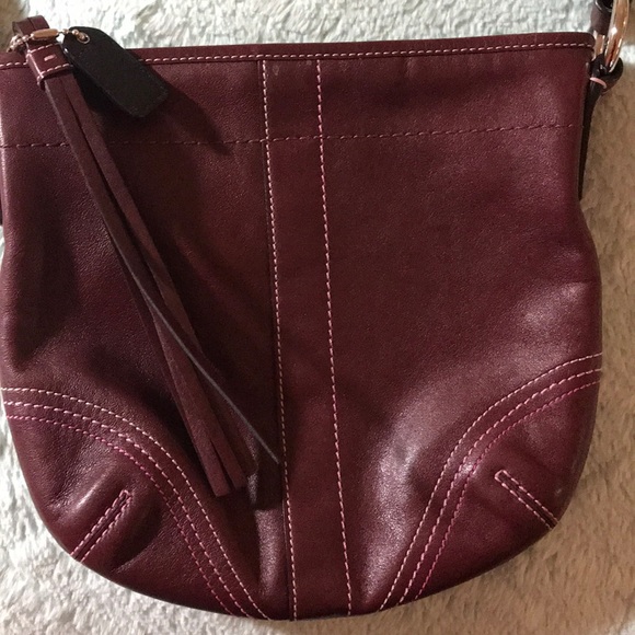 Coach Leather Shoulder Bag - Picture 3 of 7